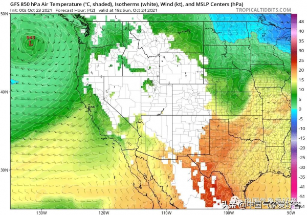 北極渦旋取道太平洋逼近美國，一系列極端天氣即將開始