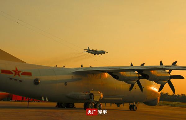 這陣仗有點兒大！南部戰區海軍多架反潛巡邏機出動
