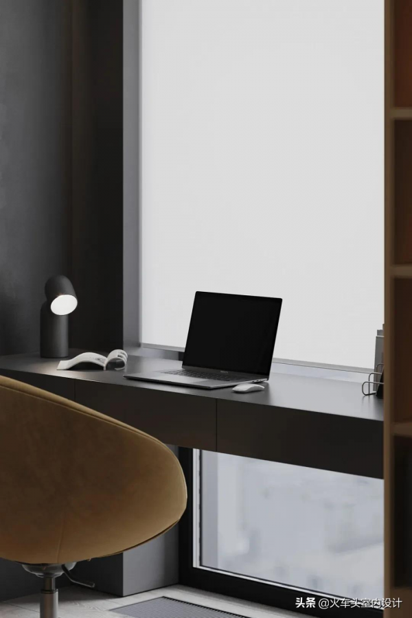 高階黑公寓設計，酷