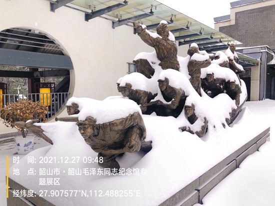 巧妙的邂逅：紀念館現“紅軍雪地行軍展”