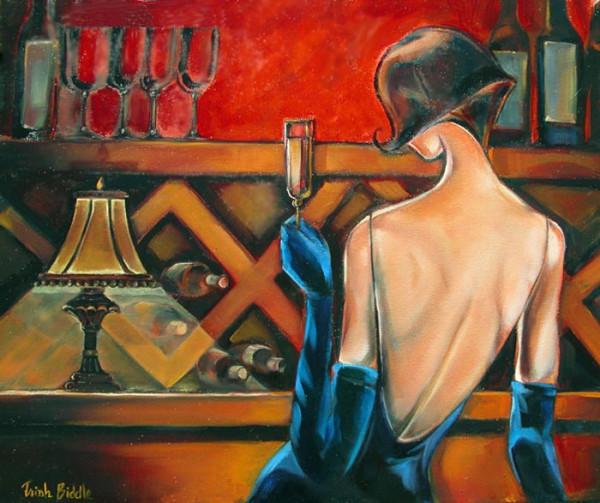 美國復古形象畫家 崔西·比德爾 作品欣賞 美國復古形象畫家 崔西·比德爾 作品欣賞