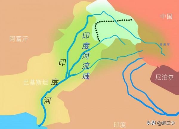 古印度文明的發源地印度河，在巴基斯坦境內，為何叫印度河