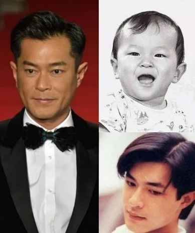 男神們小時候的樣子，金城武斯文，看到黃渤成龍後實在是忍不住了