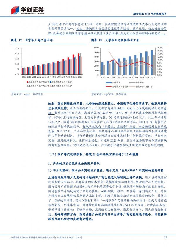 通訊行業2022年洞察報告:抓住未來“黃金十年”的投資機會 通訊行業2022年洞察報告:抓住未來“黃金十年”的投資機會