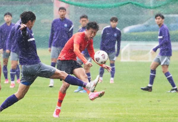 雨中熱身！山東泰山0:0天津津門虎