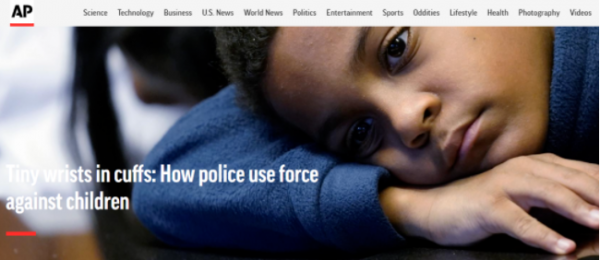 環球深觀察丨美國種族歧視氾濫 連未成年人也不放過