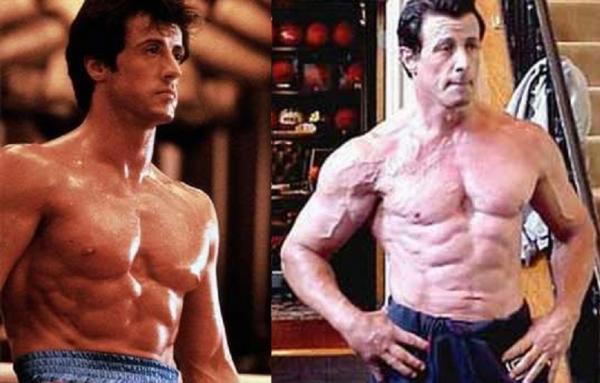 75歲的史泰龍秀肌肉，手臂粗壯得讓年輕人嫉妒