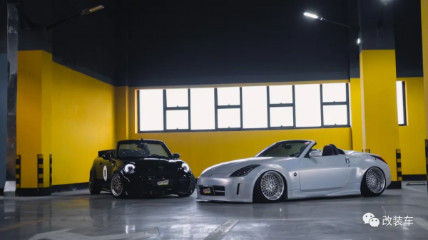 稀有的敞篷日產350Z變身伏地魔,這不是";淑女";是";辣妹"; 稀有的敞篷日產350Z變身伏地魔,這不是";淑女";是";辣妹";