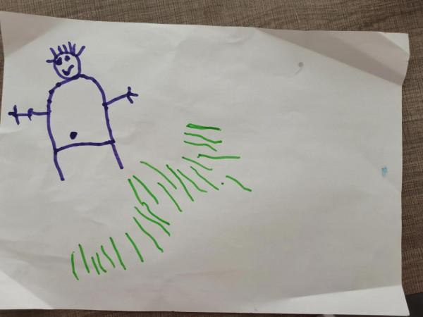 小朋友畫了個小人兒 小朋友畫了個小人兒