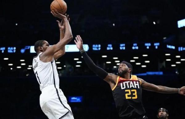 贏了!杜蘭特轟37+9+8為所欲為,籃網虐西部第四21分,布朗22+7+5 贏了!杜蘭特轟37+9+8為所欲為,籃網虐西部第四21分,布朗22+7+5