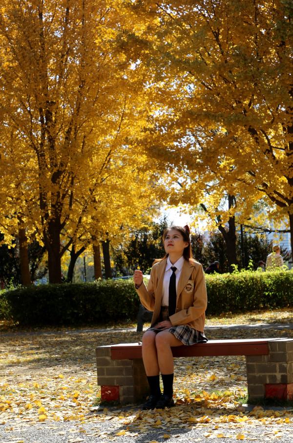 去奧森公園，盡享“京”彩秋色 #秋日好時光##小生活，大財富#