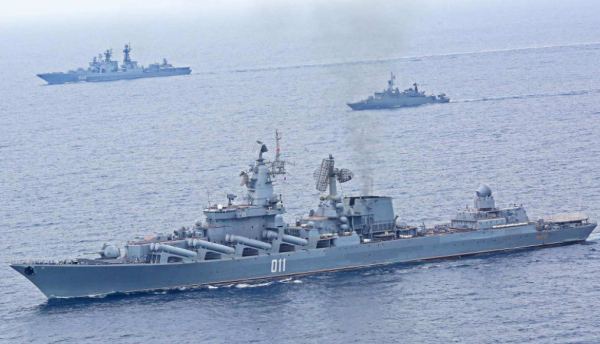 重現蘇聯巔峰榮光?俄海軍太平洋艦隊遠洋航行,“航母殺手”領銜 重現蘇聯巔峰榮光?俄海軍太平洋艦隊遠洋航行,“航母殺手”領銜