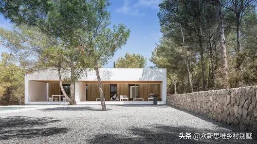 房屋中有花園，花園中有房屋-花園與房屋共生的別墅
