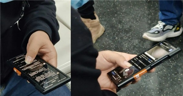 小米12真機在街頭出現：和曝光的一樣