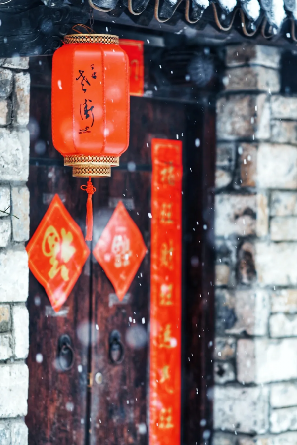 留壩：雪花紛飛迎新春 銀裝素裹靚山城