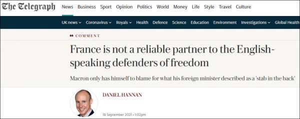 英媒:美英澳領導人在G7峰會上已敲定合作細節,法國總統馬克龍對此一無所知 英媒:美英澳領導人在G7峰會上已敲定合作細節,法國總統馬克龍對此一無所知