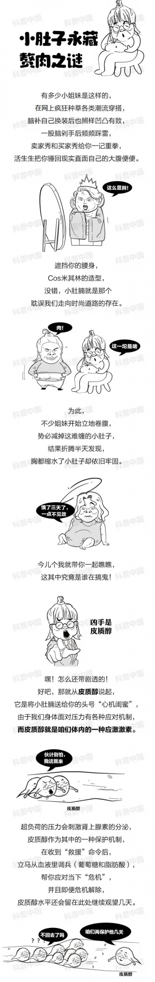 小肚子上的贅肉是怎麼形成的？如何能把它減掉？