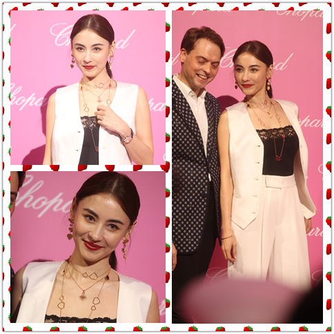 張柏芝雖然40多了，但生圖很顯嫩，穿白色長褲氣質很帥氣