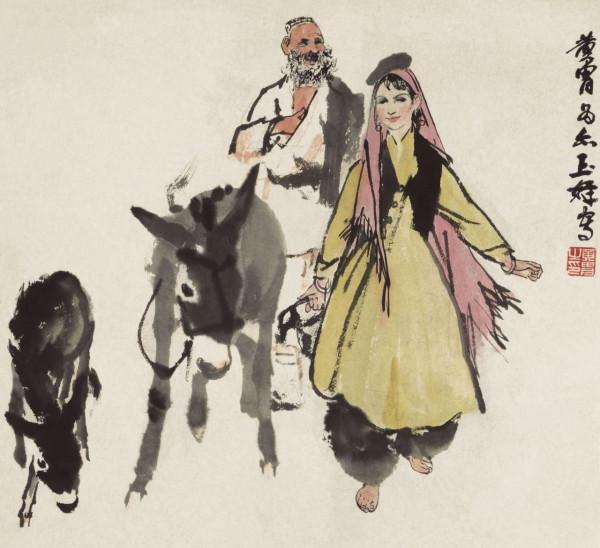 黃胄|一位紮根西北的天才畫家,現代水墨人物畫大師 黃胄|一位紮根西北的天才畫家,現代水墨人物畫大師