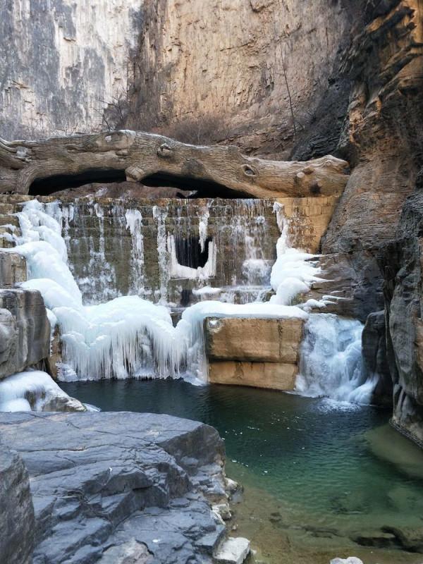 山西通天峽,賞最美冰瀑布,觀奇絕冰簾洞 山西通天峽,賞最美冰瀑布,觀奇絕冰簾洞