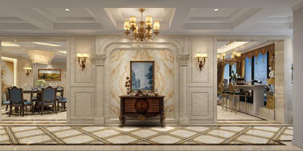 500㎡奢華歐式別墅，典雅中透著高貴，深沉裡顯露出豪華