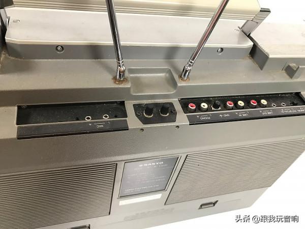 三洋 M-X920 老式立體聲盒式錄音機音箱