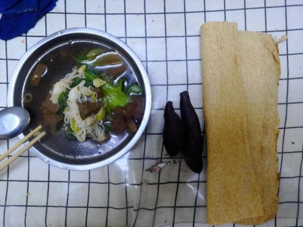 看看今天的早飯和空腹血糖