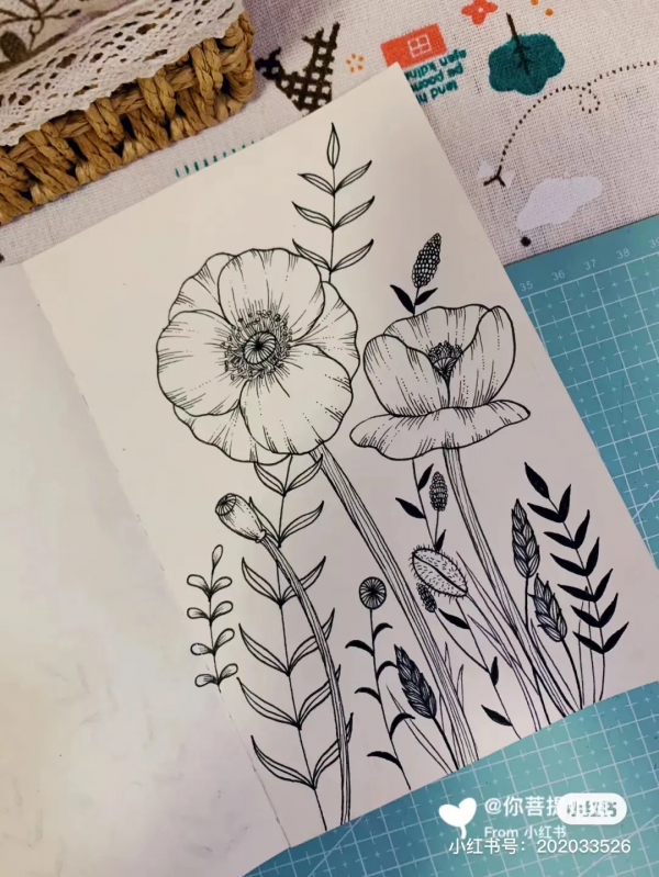 頂級創意線描,張張精緻走心,不收藏太可惜了 頂級創意線描,張張精緻走心,不收藏太可惜了