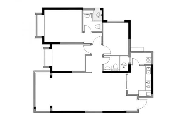 不界定風格，將喜歡元素和顏色混搭 122㎡ 精裝房復古文藝又工業範