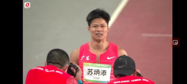 蘇炳添創造記錄,全運會冠軍再次封神,成功衛冕 蘇炳添創造記錄,全運會冠軍再次封神,成功衛冕