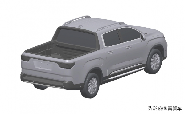 承載式皮卡現身?吉利申報兩款新車外觀專利,廂式貨車造型亮了 承載式皮卡現身?吉利申報兩款新車外觀專利,廂式貨車造型亮了