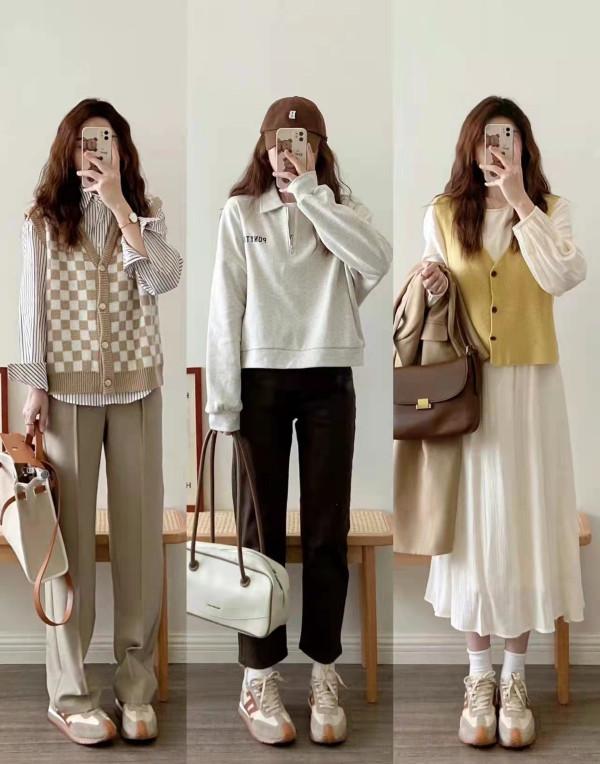 秋天的穿搭沒頭緒！這24套穿衣模板好時髦，照著穿一點沒問題