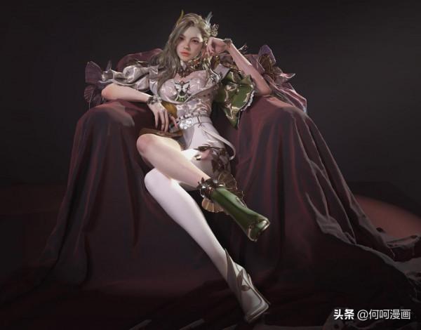 一組非常不錯的3d人物建模作品！風格多樣造型漂亮