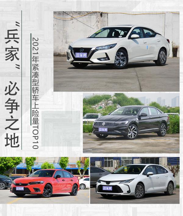 “兵家”必爭之地 2021年緊湊型轎車上險量TOP10