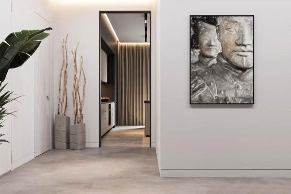 高階色系公寓設計 撩人心絃的舒適和溫馨