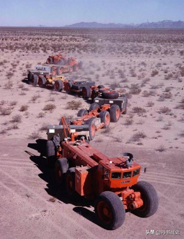 不需要鐵軌的陸地火車，美國陸軍LCC-1陸地後勤保障車