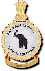 印度空軍各類標識：飛行中隊標識（1）