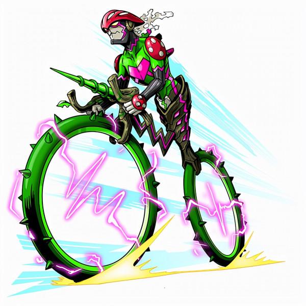 黑迪路獸化身快遞小哥，熱情投身於快遞事業，壞心思蕩然無存