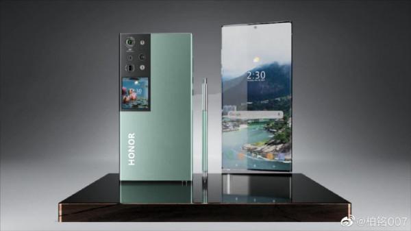 網傳榮耀Magic 4或配備副屏，整體外觀設計變化顯著