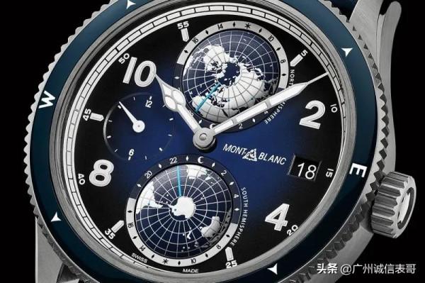 呼應冰川色彩：Montblanc 1858系列Geosphere新款