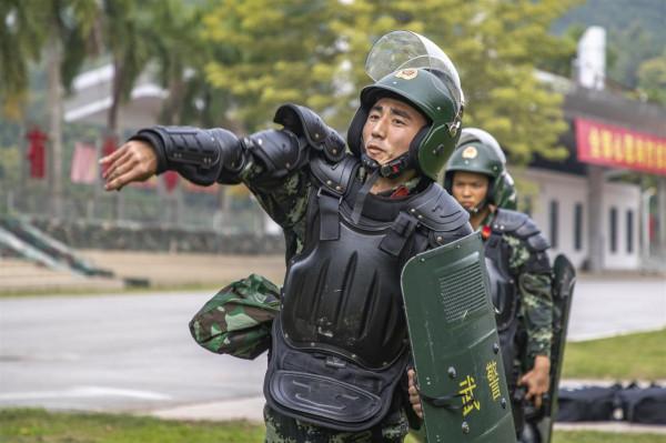 硬核開戰！直擊廣西武警軍人運動會現場