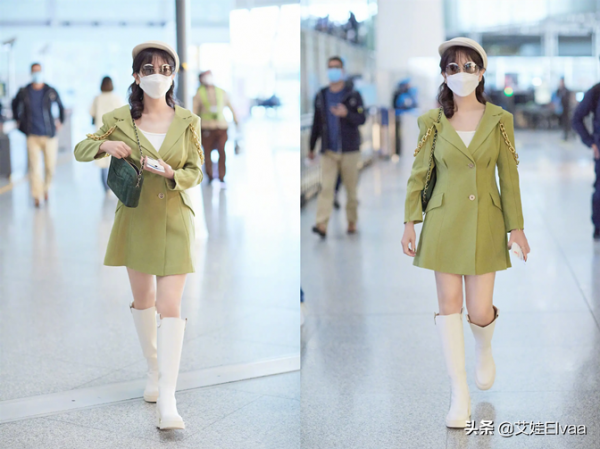 67歲趙雅芝真吃了防腐劑！穿牛油果色似愛豆，墨鏡洋帽冷豔感絕了