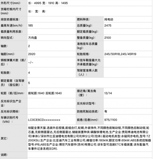 下月預售！比亞迪漢EV運動版曝光！續航里程超700公里
