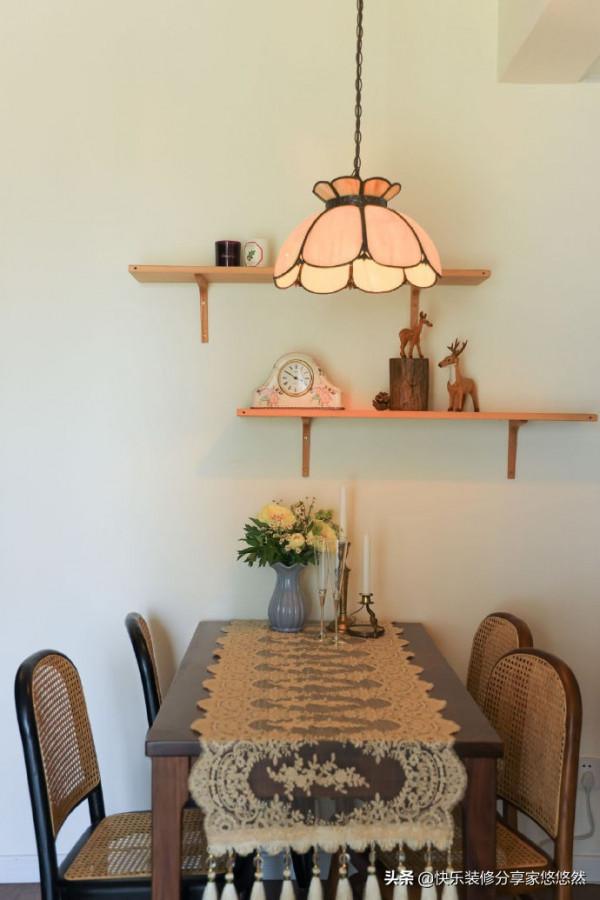 小空間的色彩大運用 用復古綠打造44㎡溫馨撞色小屋