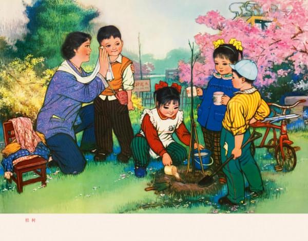 講述六七十年代懷舊美術畫作裡的老百姓生活故事，天天上傳中