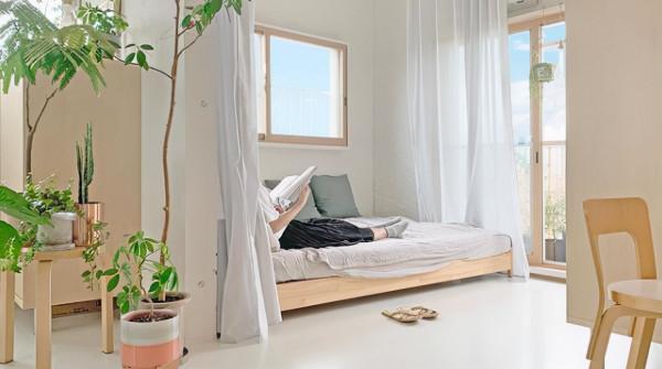 35㎡老破小爆改神作！裝下兩個書房、植物園、三分離衛生間