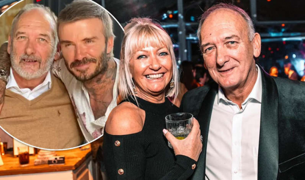 貝克漢姆73歲父親再婚娶富婆，小貝攜妻女以伴郎身份帥氣亮相