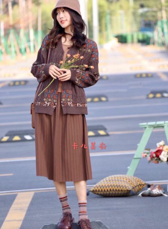 森系女裝搭配，這個秋季不妨走森女系線路