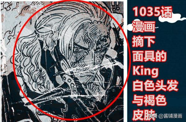 海賊王1035話，尾田開啟傑爾馬66新扉頁故事，King顏值獲網友讚美