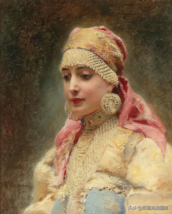 油畫欣賞——Konstantin·Makovsky